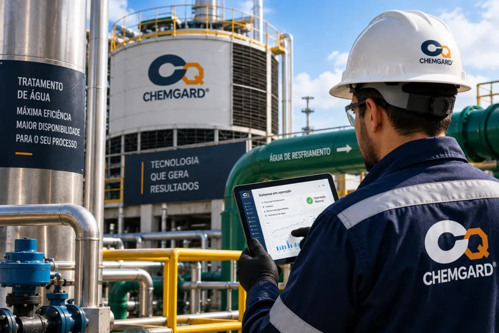 tratamento de água para data center